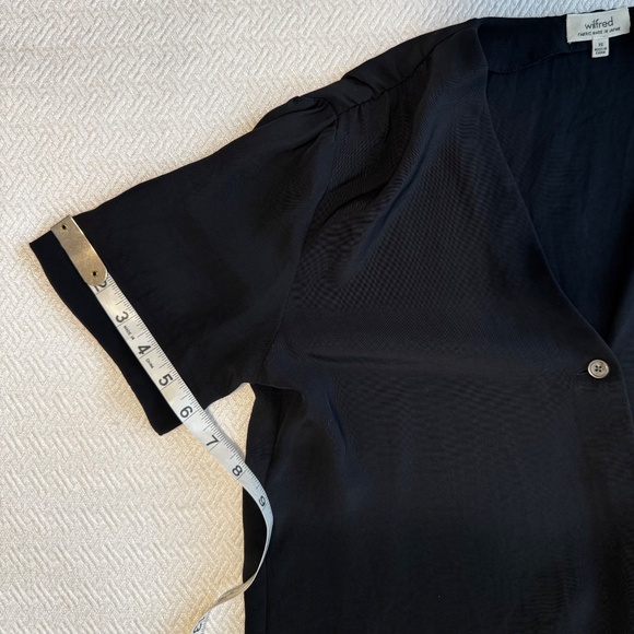 Aritzia Wilfred Nobel Short Sleeve Blouse - Picture 11 of 13